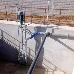 slurry pump manure management system