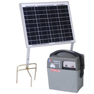 solar-powered fence energizer