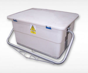 polyethylene waste bin