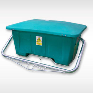 polyethylene waste bin