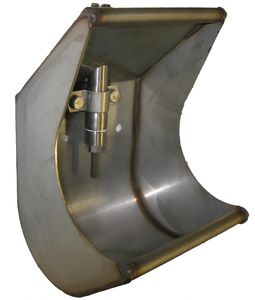 swine drinker / bowl / steel / with nipple drinker