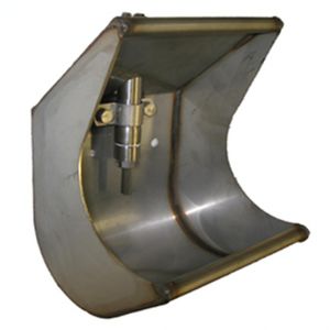 swine drinker / bowl / steel / with nipple drinker