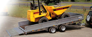 flatbed trailer