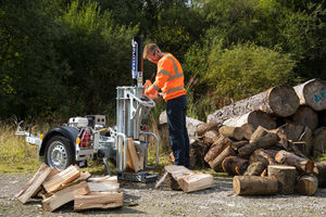 gasoline engine wood splitter