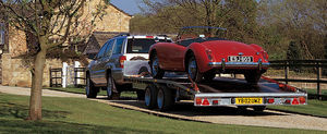 flatbed trailer