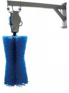 livestock comfort brush / rotating / cows / vertical