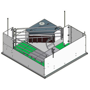 slatted floor farrowing stall