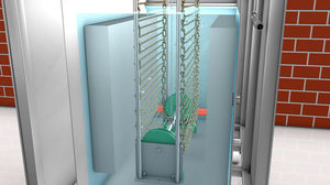 conveyor cleaning unit