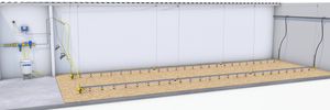 poultry drinking line high pressure washer