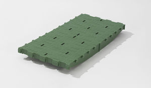 plastic floor panel