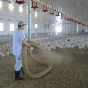 automatic straw blower