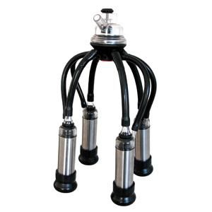 cows milking cluster / 4 teat cups
