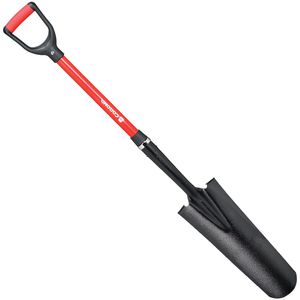 spade with fiberglass handle