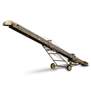 grain conveyor / belt / mobile / inclined