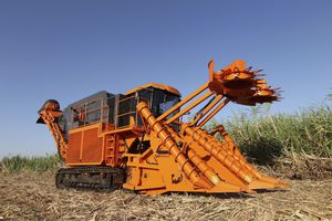 sugar cane harvester machine