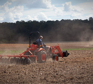 compact tractor front loader