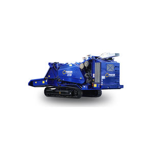 self-propelled wood chipper
