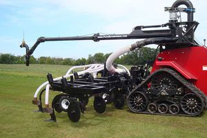 tractor-mounted slurry injector