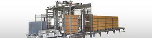 egg de-palletizer
