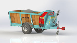 towed manure spreader