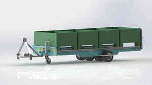 flatbed trailer