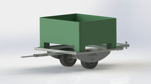 flatbed trailer