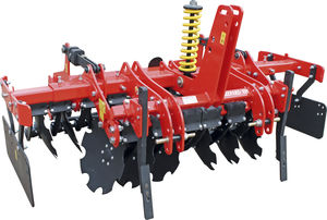 mounted disc cultivator / 2-section / with roller / 3-point hitch