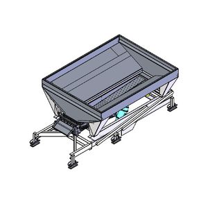 grape receiving hopper