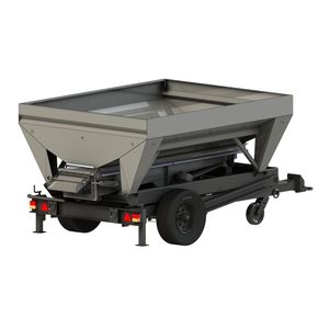 grape receiving hopper