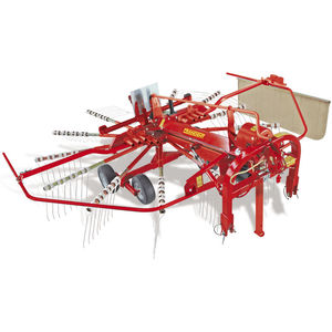 mounted rake tedder 1