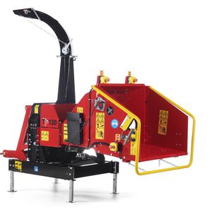 mounted wood chipper
