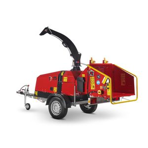 towed wood chipper