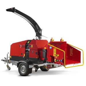 towed wood chipper