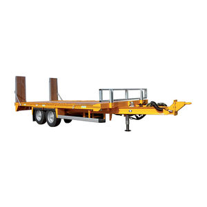 Flatbed trailer - PE 80 RD - Gourdon - 2-axle / agricultural / 0 t...10 t