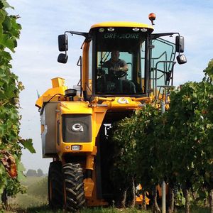 self-propelled wine harvester