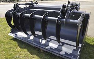 silage unloading shovel bucket