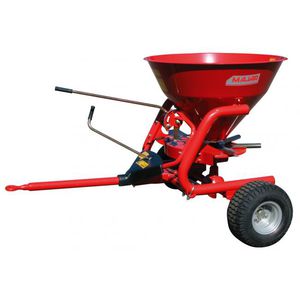 towed fertilizer spreader