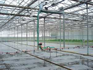 greenhouse irrigation booms