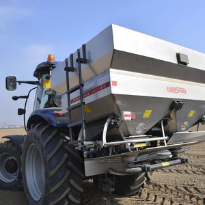 mounted fertilizer spreader