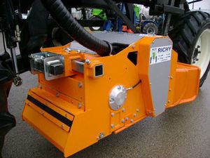 offset mulcher