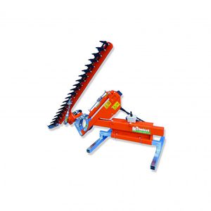 hydraulic hedge trimmer / tractor-mounted