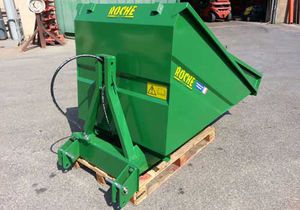 harvesting mounted transport box