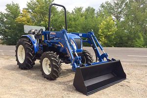 compact tractor front loader