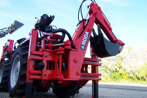 tractor backhoe