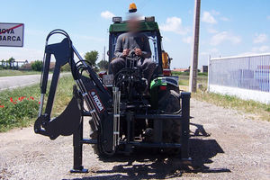 tractor backhoe