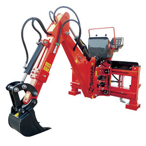 tractor backhoe