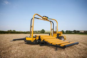 individual bale wrapper