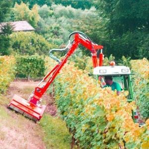 tractor-mounted reach mower 1