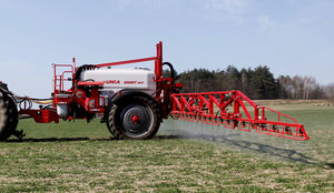 tractor-mounted sprayer