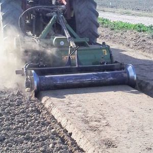 1-row bed former / for vegetables / with roller